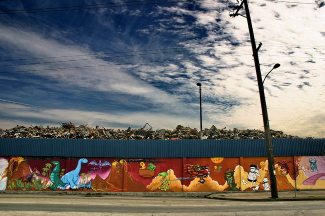 Fresques Par Mark Bode, Toad, Eya, Marley - Oakland (CA)