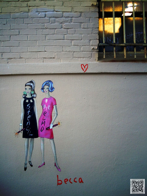 Street Art Par Becca - Los Angeles (CA)