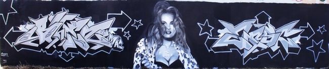 Street Art Par Blen 167, Blen One, Zesc - Fajardo (Porto Rico)