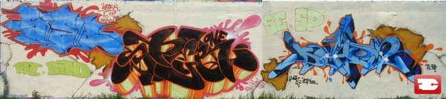 Fresques Par Seyck, Dean, Sper - Dunkerque (France)