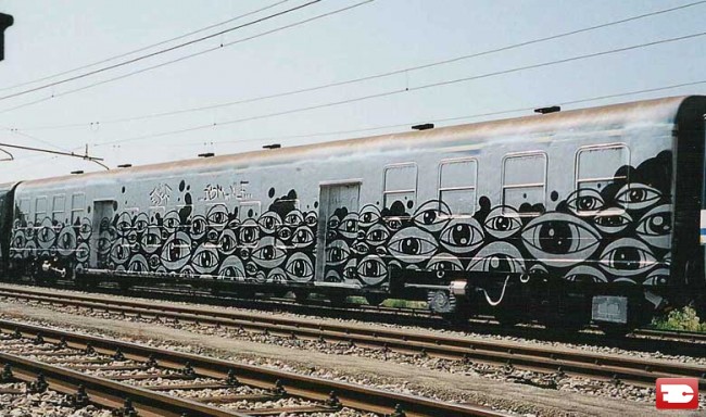 Personnages Par Escif - Valence (Espagne)