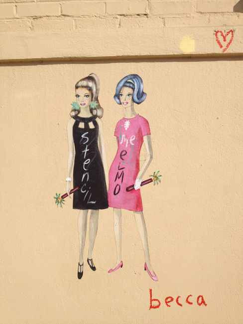 Street Art Par Becca - Los Angeles (CA)