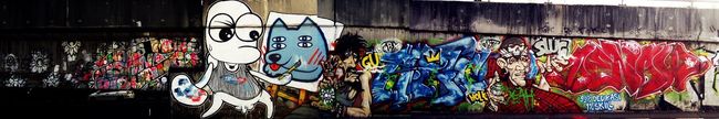 Fresques Par Menaw, Lykerex, The Popo, Bujangan Urban, Ashtwo, Bidhee - Jakarta (Indonesie)