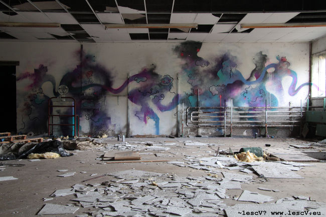 Street Art Par ~1escv? - Rochesson (France)