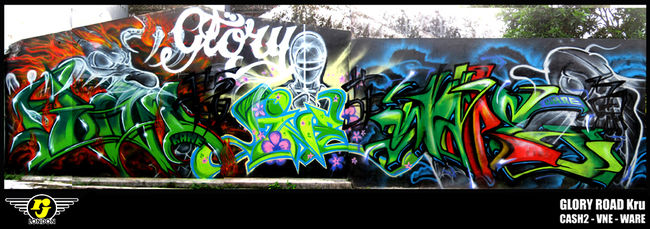 Fresques Par Cash2 - Yogyakarta (Indonesie)