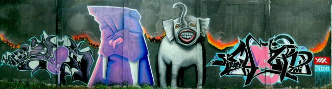 Fresques Par Cheztwo - Tanjungkarang (Indonesie)