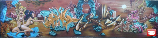 Fresques Par Kalouf - Nevers (France)