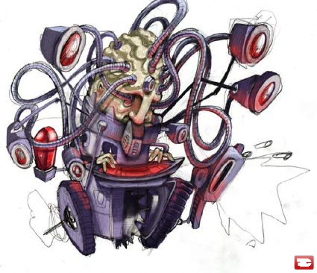 Sketch Par Ome - Nantes (France)