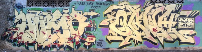 Fresques Par Orek - Managua (Nicaragua)