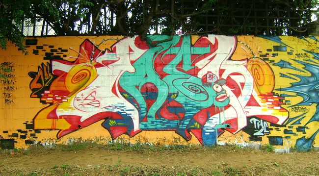 Fresques Par Orek - Managua (Nicaragua)