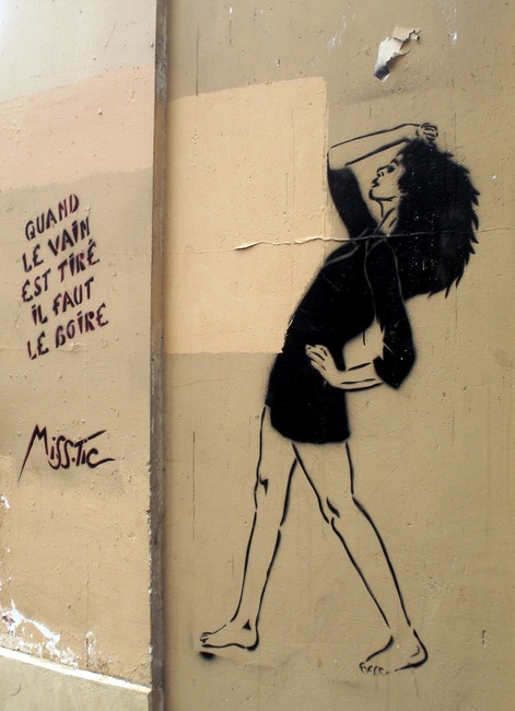 Street Art By Miss-tic - Paris (France)
