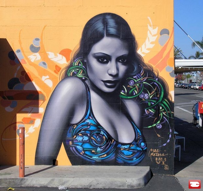 Personnages Par El Mac, Retna - San Diego (CA)