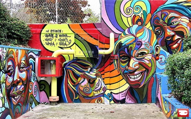 Personnages Par Shaka - Paris (France)