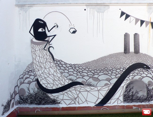Street Art Par Escif - Valence (Espagne)