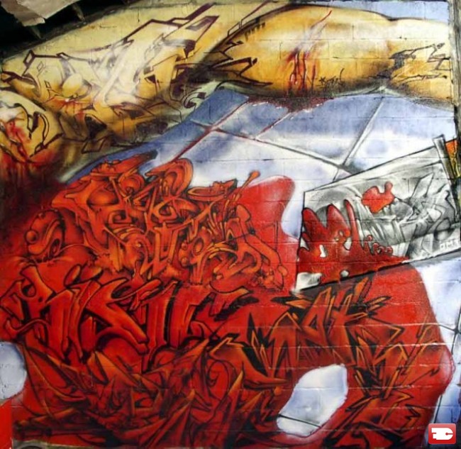 Fresques Par Rish, Just, Katre, Obao - Montreuil (France)