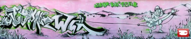 Fresques Par Soap, Wui, Tizieu - Caen (France)