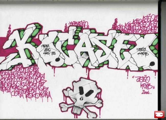 Sketch Par Aseo, Koka - Paris (France)