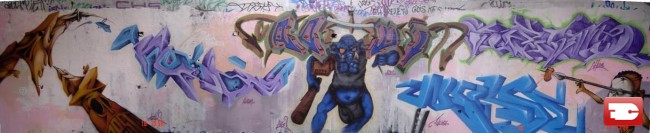 Fresques Par Asty, Hers, Auson, Wease, Aoui - Le Muy (France)