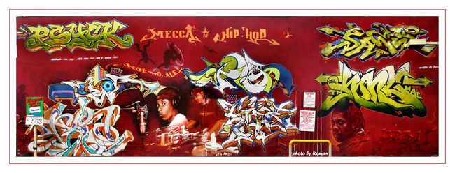 Fresques Par Cope2, T-kid, Tilt, Kongo, Alex 1 - New York City (NY)