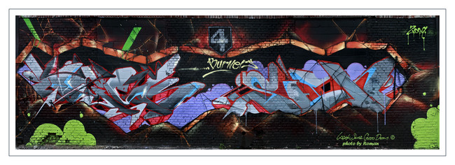 Fresques Par Sen2, Logek - New York City (NY)