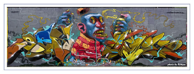 Personnages Par Sen2, Aryz, Logek - New York City (NY)