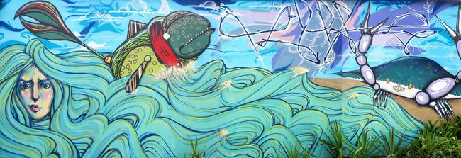 Fresques Par Valdi Valdi - Florianopolis (Bresil)