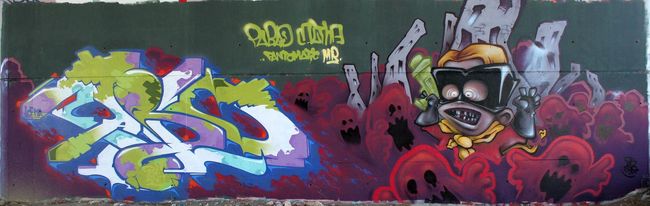 Fresques Par Pablo, Mutha - Beziers (France)