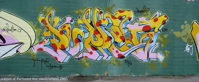 Piece Par Mr Puppet - Bale (Suisse)