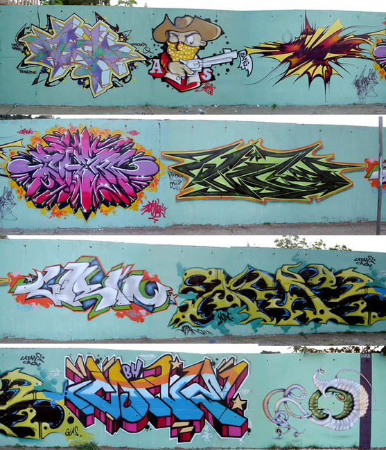 Fresques Par Enso - Belo Horizonte (Bresil)
