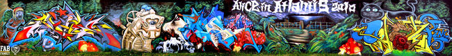 Fresques Par Cheztwo, Shake, Racht4, Skeed - Bandung (Indonesie)
