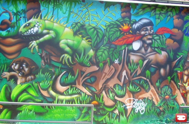 Fresques Par Resh, Odieu - Clermont-Ferrand (France)