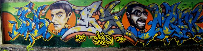 Fresques Par B Five!, Mr. Arak - Gondomar (Portugal)