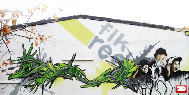 Fresques Par Defco, Ideka, Toux - Mantes-la-Jolie (France)