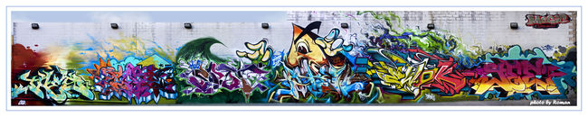 Fresques Par Cope2, Ewok, Jaes, Askew, Spot - New York City (NY)