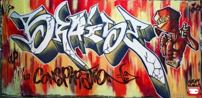 Piece Par Dely, Enra.g, Nosk - Montpellier (France)