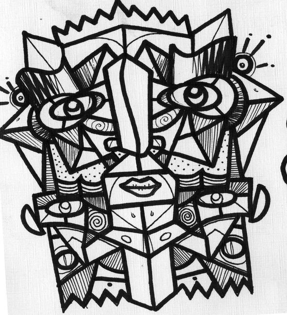 Personnages Par Crems - Iquique (Chili)