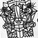 Personnages par Crems - Iquique (Chili)