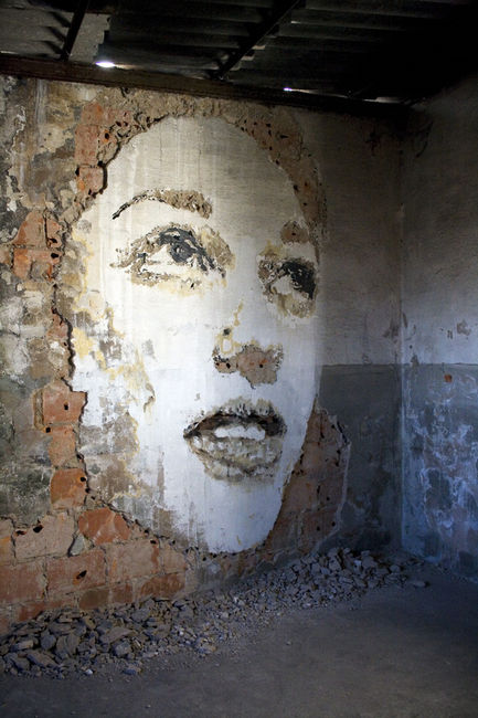 Street Art Par Vhils - Porto (Portugal)