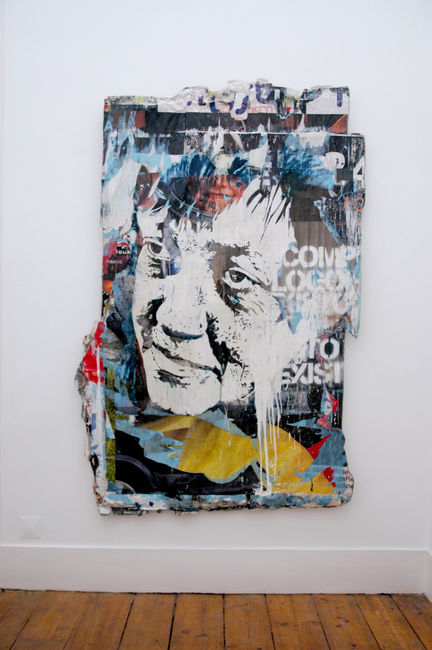 Street Art Par Vhils - Londres (Royaume Uni)