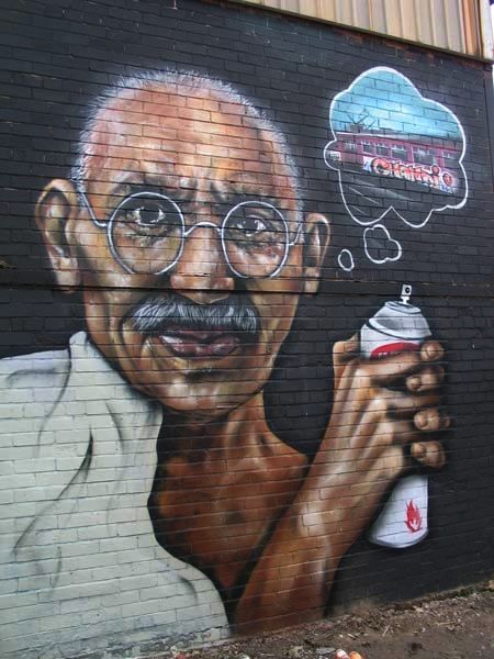 Fresques Par Squid Mk - Cardiff (Royaume Uni)