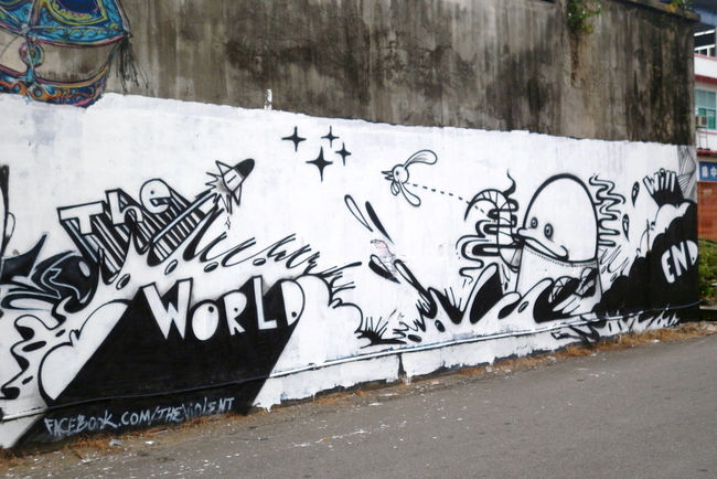 Street Art Par Vlt Crew - Kota Baharu (Malaisie)