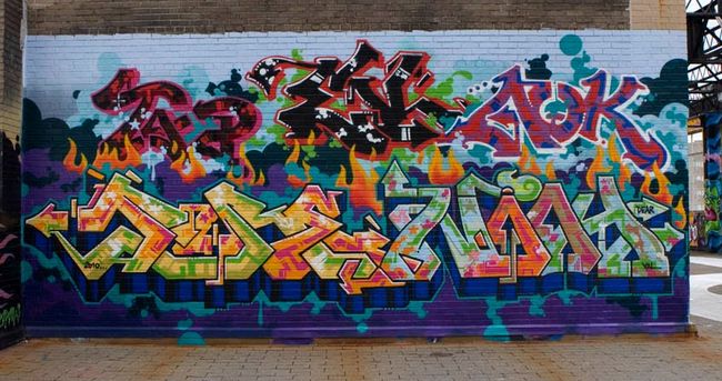 Fresques Par Noah One, Pure - New York City (NY)