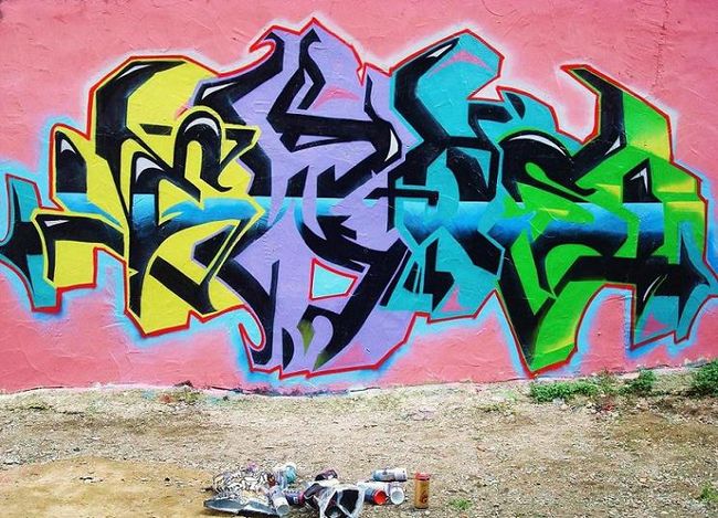 Fresques Par Ewos - Istamboul (Turquie)