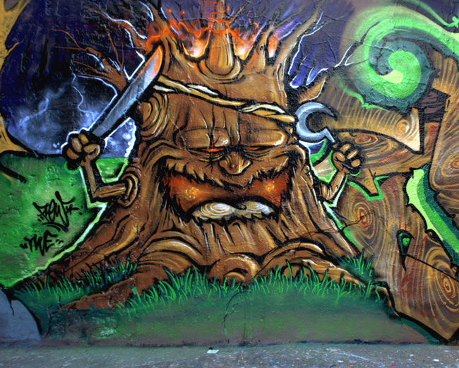 Personnages Par Flow - Bayonne (France)