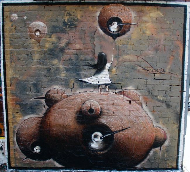 Street Art Par Toobz  - Roanoke (VA)