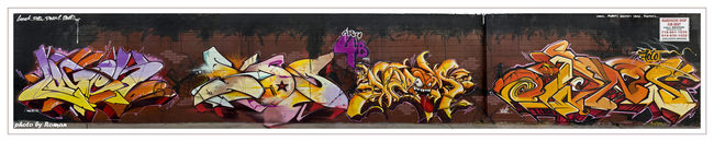 Fresques Par Deem, Sen2, Logek, Owns - New York City (NY)