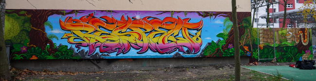 Fresques Par Cren - Berlin (Allemagne)