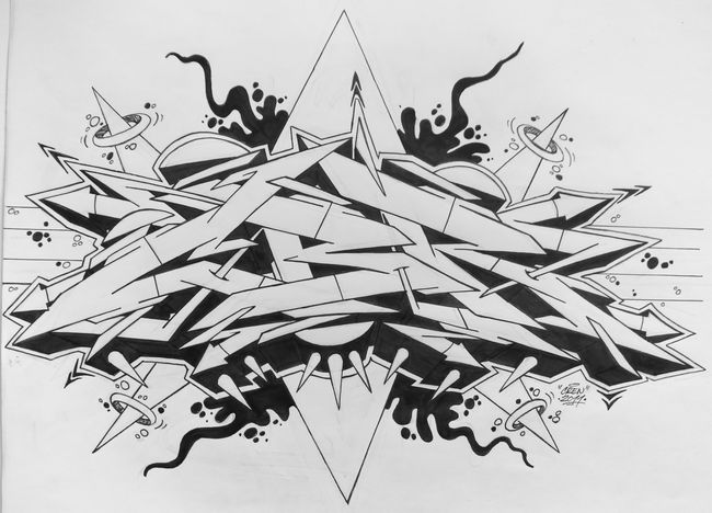 Sketch Par Cren - Berlin (Allemagne)