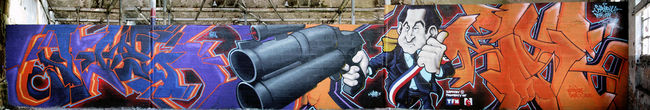 Fresques Par Hate, Eys, Nuts - Evry (France)