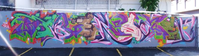 Fresques Par Blen 167, Blen One, Bret , Tese - Caguas (Porto Rico)